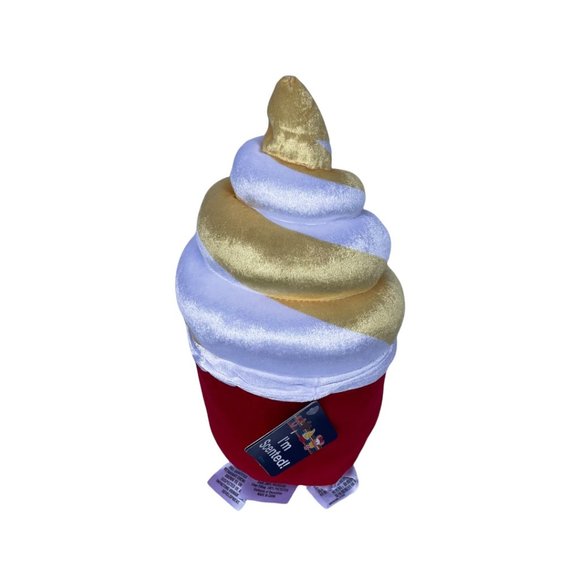 Disney Parks Food Icons Dole Whip Ice Cream Swirl Scented Plush - Picture 4 of 6